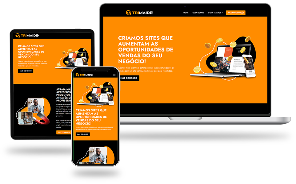 SITE PROJETADO E ADAPTADO PARA TODOS OS DISPOSITIVOS